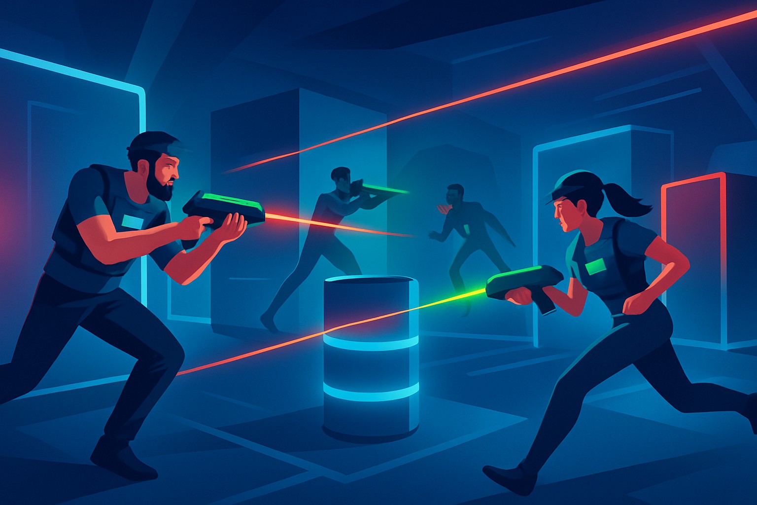 Règles du laser ball pour débutants expliquées