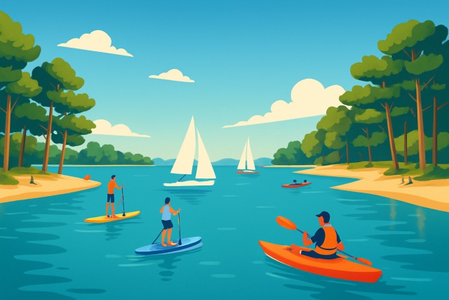 Lac d'Orient - Activités nautiques à découvrir rapidement