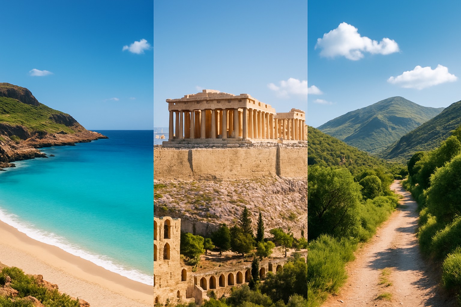 Grèce et Crète - Différences entre les deux destinations