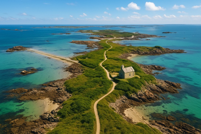 Visiter l'île Callot et sa chapelle historique