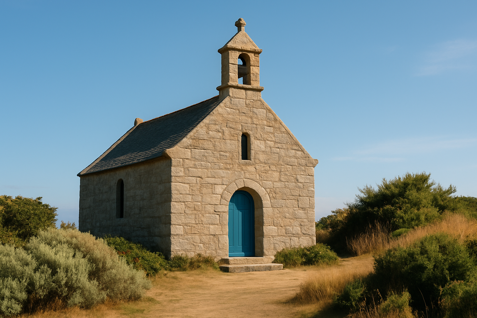 La chapelle Saint-Michel, joyau historique et architectural de l’île Callot