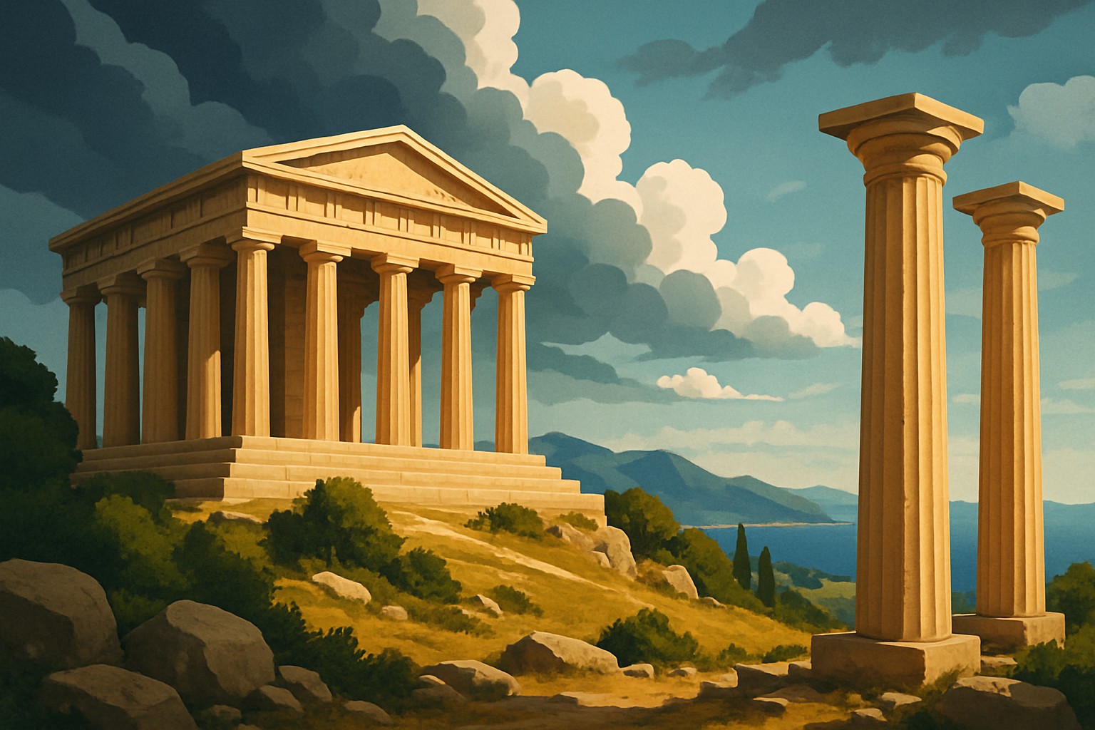 Temple de Zeus et son histoire dans la mythologie