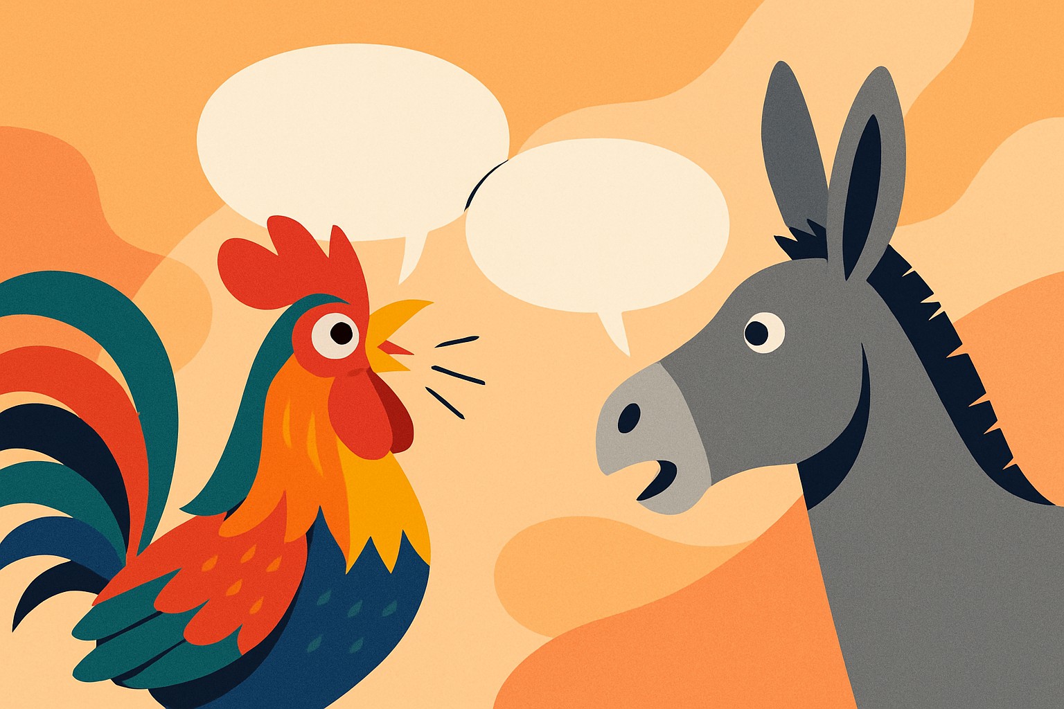 L'origine et l'usage de l'expression du coq à l'âne en français