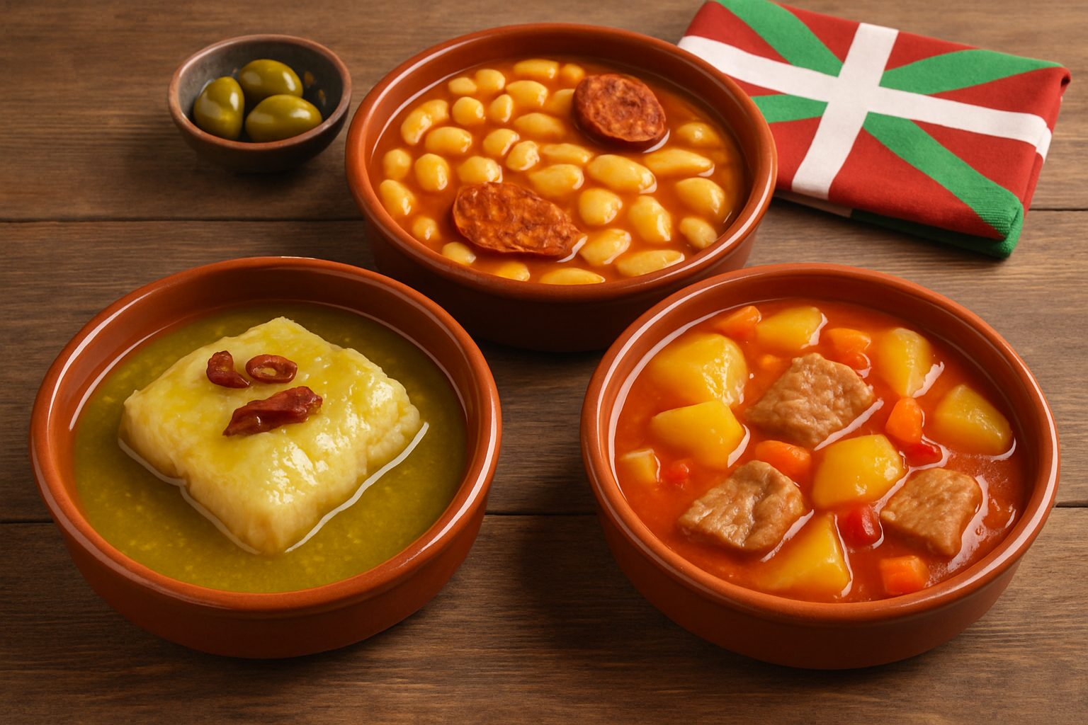 Exemple visuel des plats typiques du nord de l