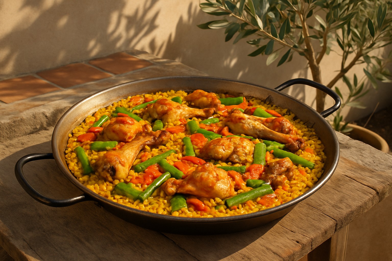Recette paella Valenciana - Étape par étape pour débutants