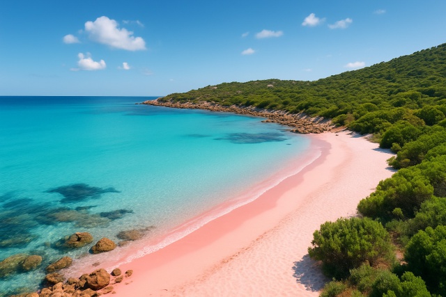 Sardaigne - Plage rose pour un séjour inoubliable