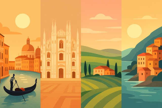 Quelles sont les provinces d'Italie à visiter?