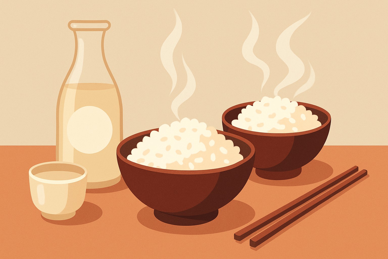 Alcool de riz et ses usages dans la cuisine asiatique