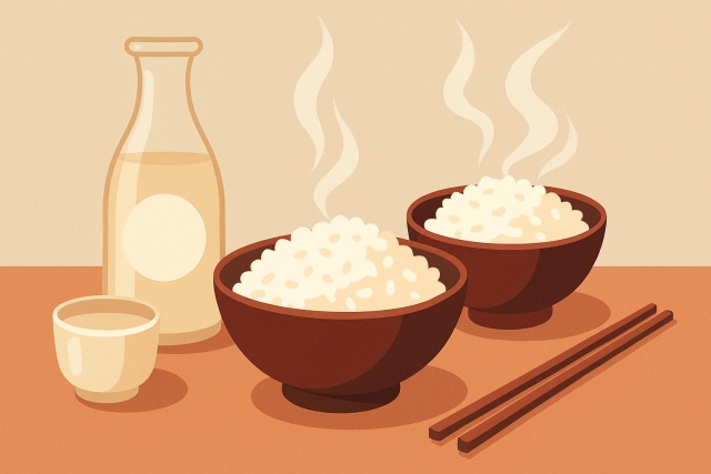 Alcool de riz et ses usages dans la cuisine asiatique